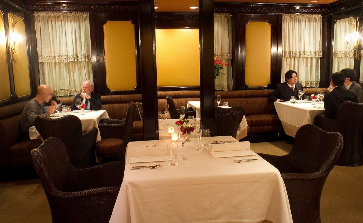 The main dining room at Keiko Restaurant in San Francisco, Calif., is seen on Friday, January 20th, 2012.