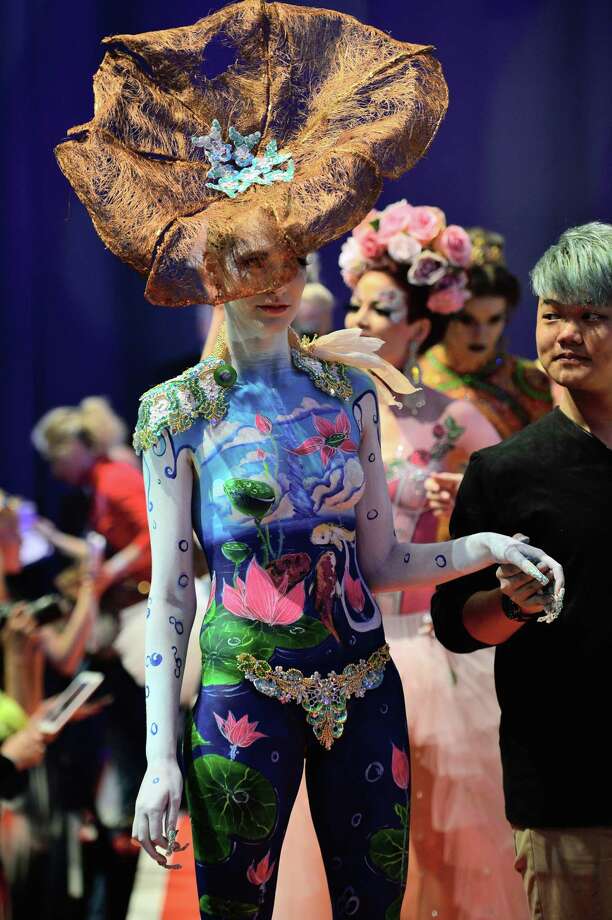 Body paint and beehives at Hairworld Houston Chronicle