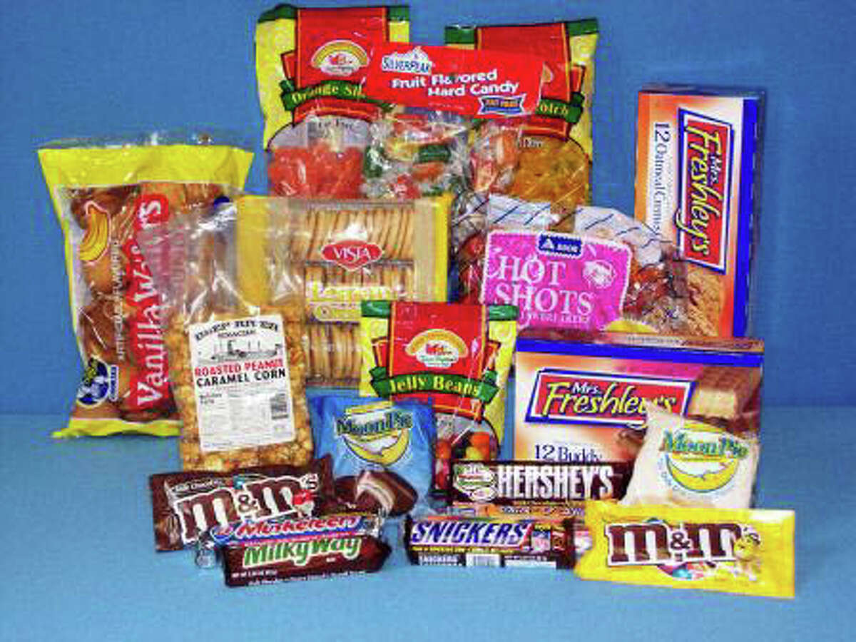 Junk food and other items in Texas prison commissaries