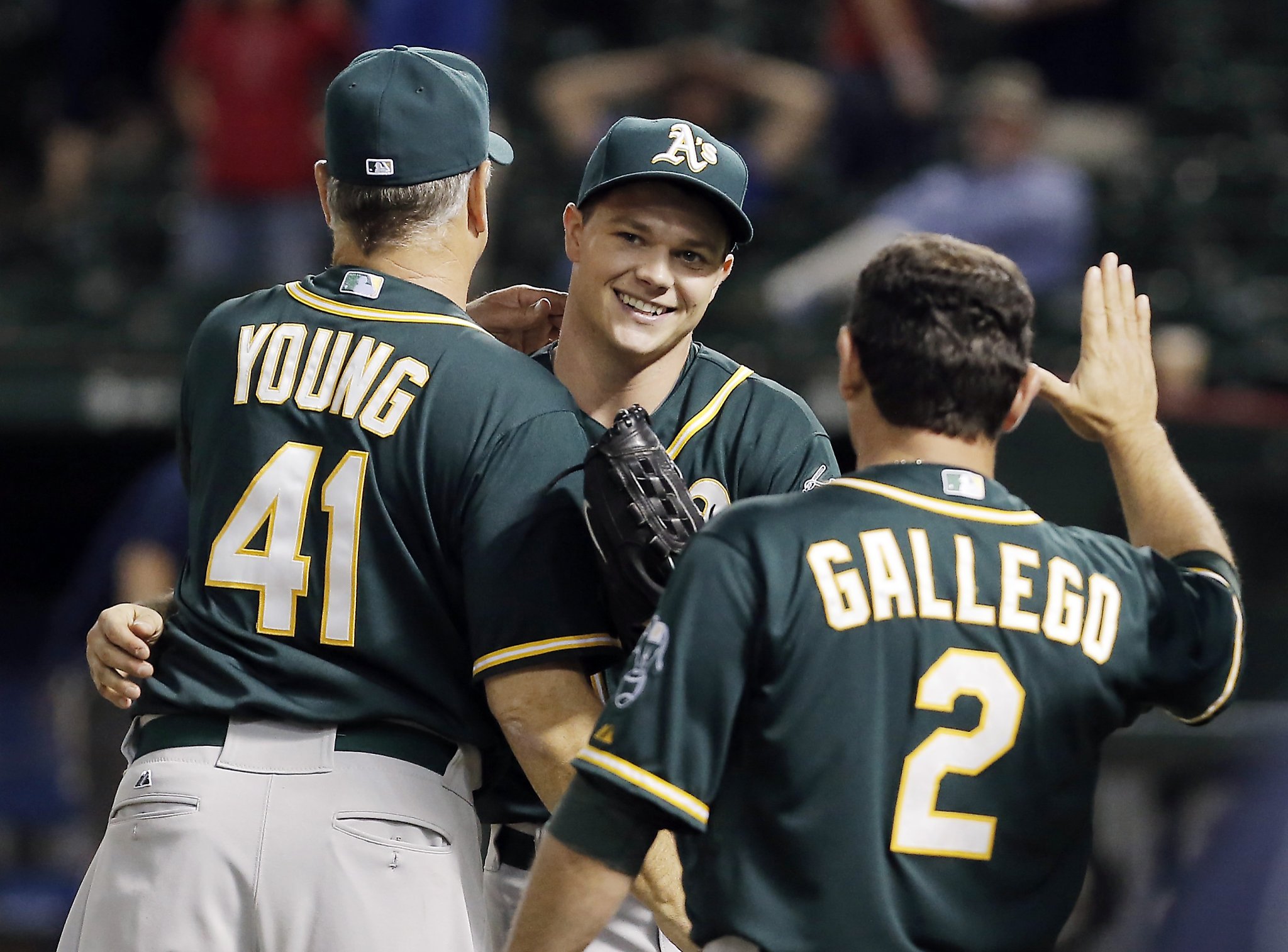 This season, Sonny Gray is trying to grow a mustache  or Sean  Doolittle's beard