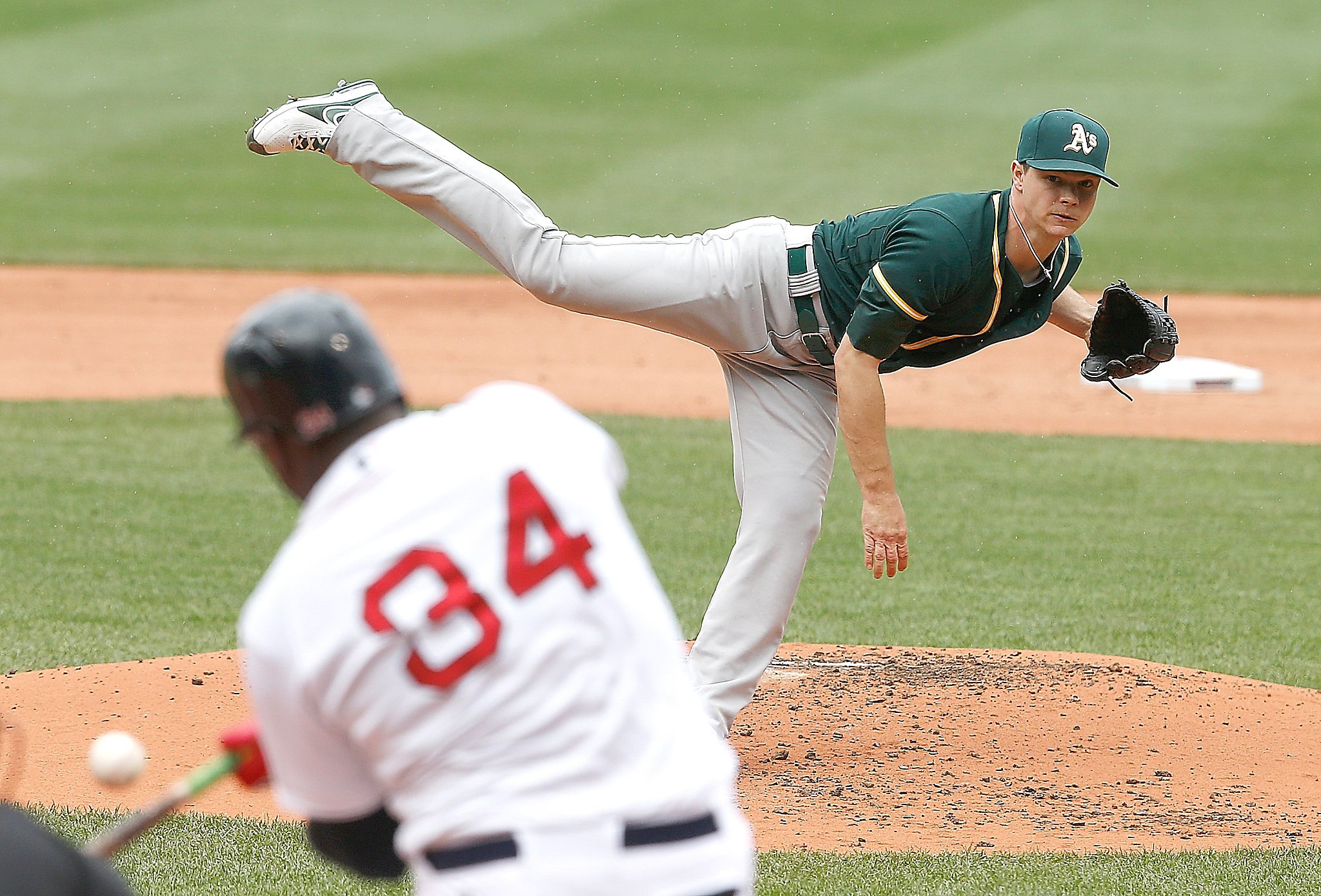 This season, Sonny Gray is trying to grow a mustache  or Sean  Doolittle's beard