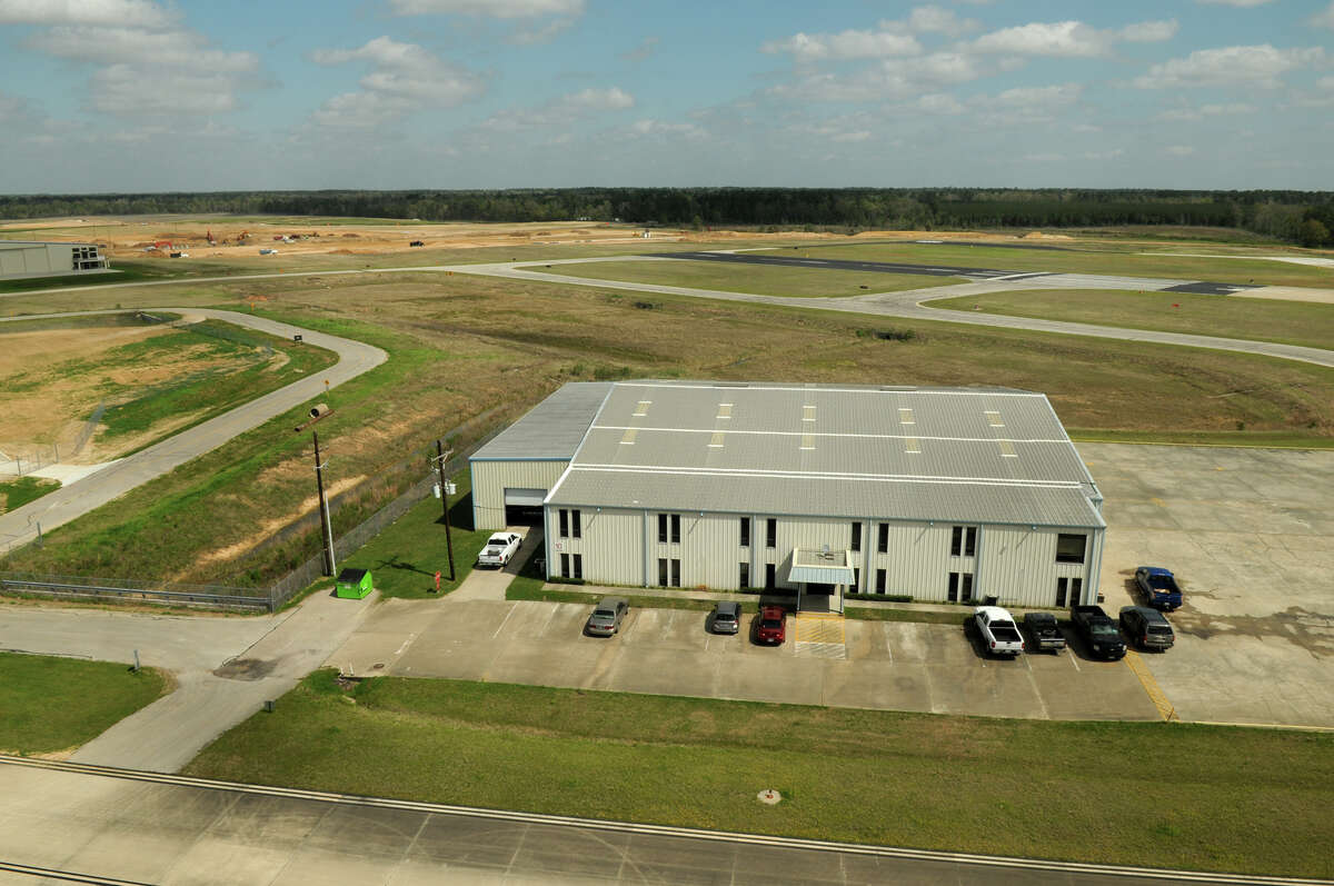 Conroe's regional airport is ascending