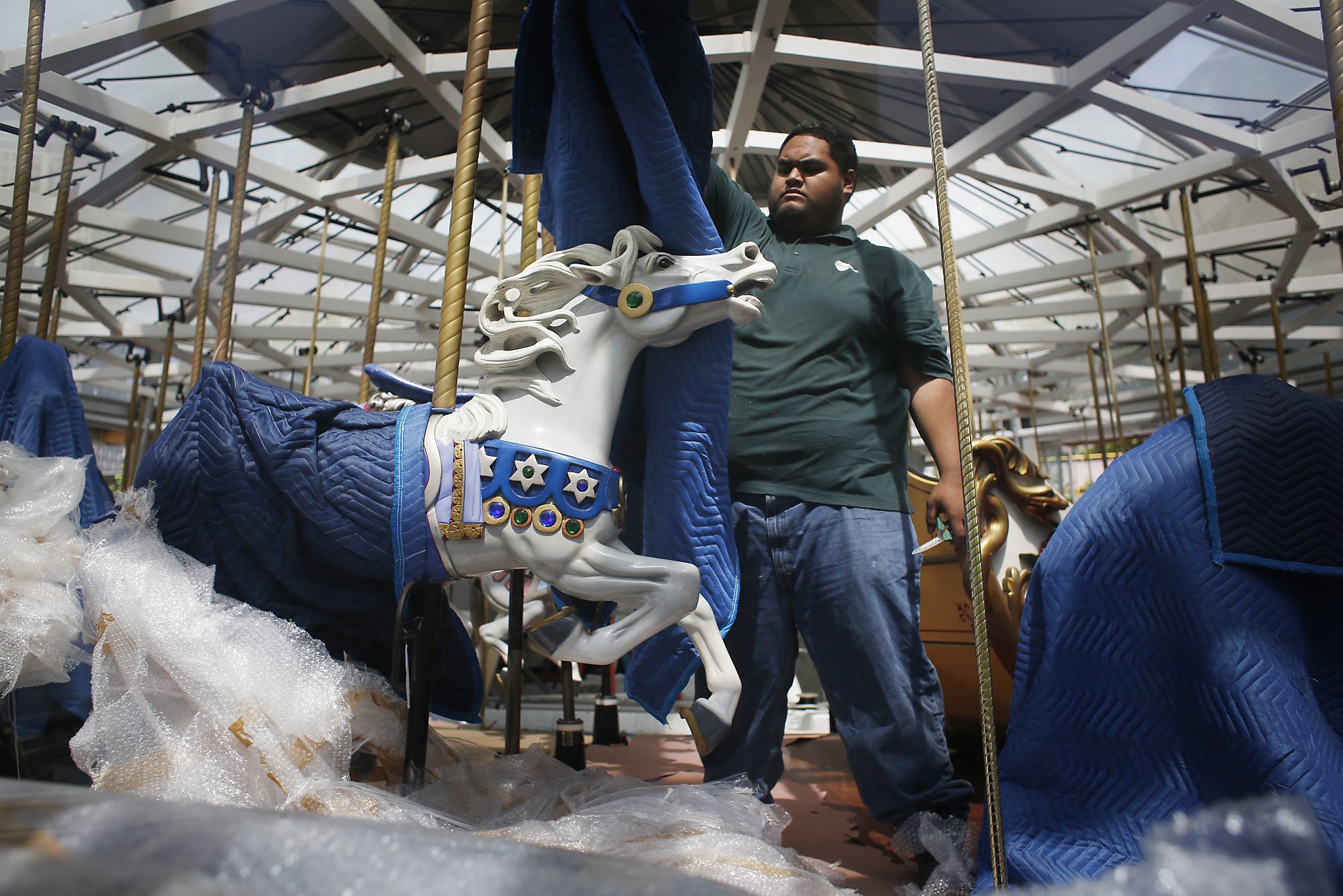 Carousel out of rehab ready to merrily go round again, again