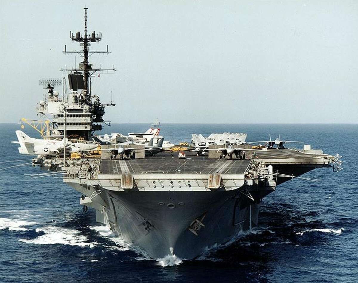 Navy 'super carrier' headed for scrap in Texas