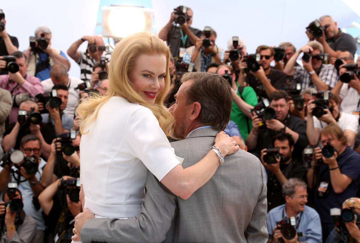 Nicole Kidman and Tim Roth pose during the 67th Annual Cannes Film Festival on May 14, 2014 in Cannes, France.