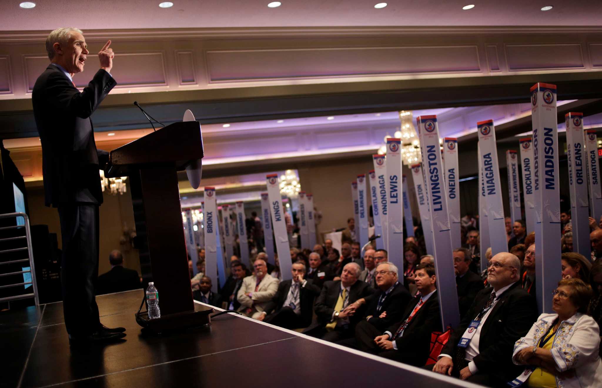 Discord disappears at GOP gathering