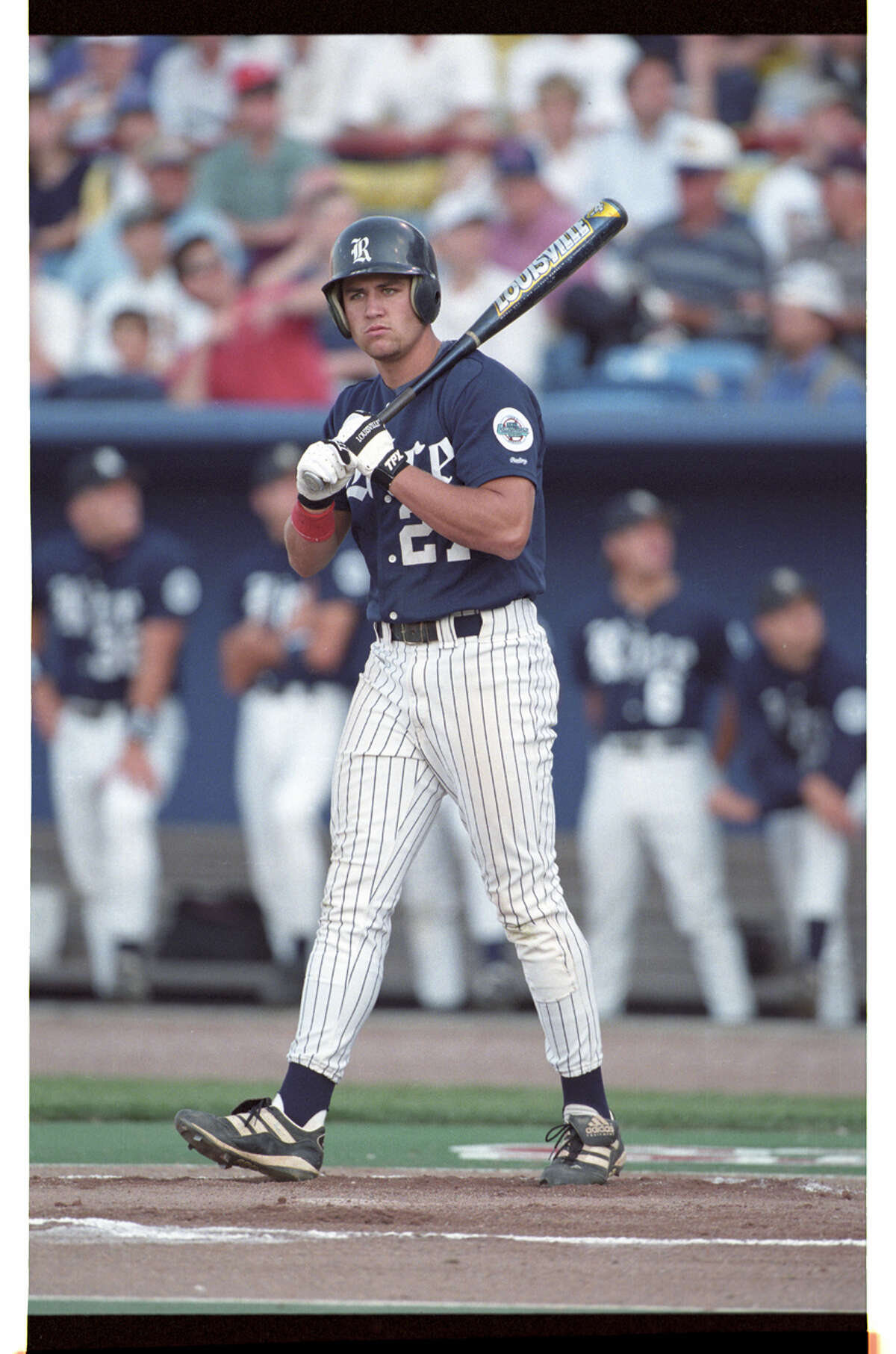 Six-time MLB All-Star and former Astros first baseman Lance Berkman was the 1997 National College Player of the Year as a member of the Rice baseball team. He finished his career at Rice with 67 home runs, 272 RBI and a .386 batting average.