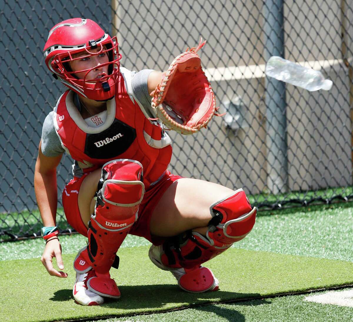 UH catcher Haley Outon hit .308 and led the American Athletic Conference in home runs (15) and RBIs (53) this season.