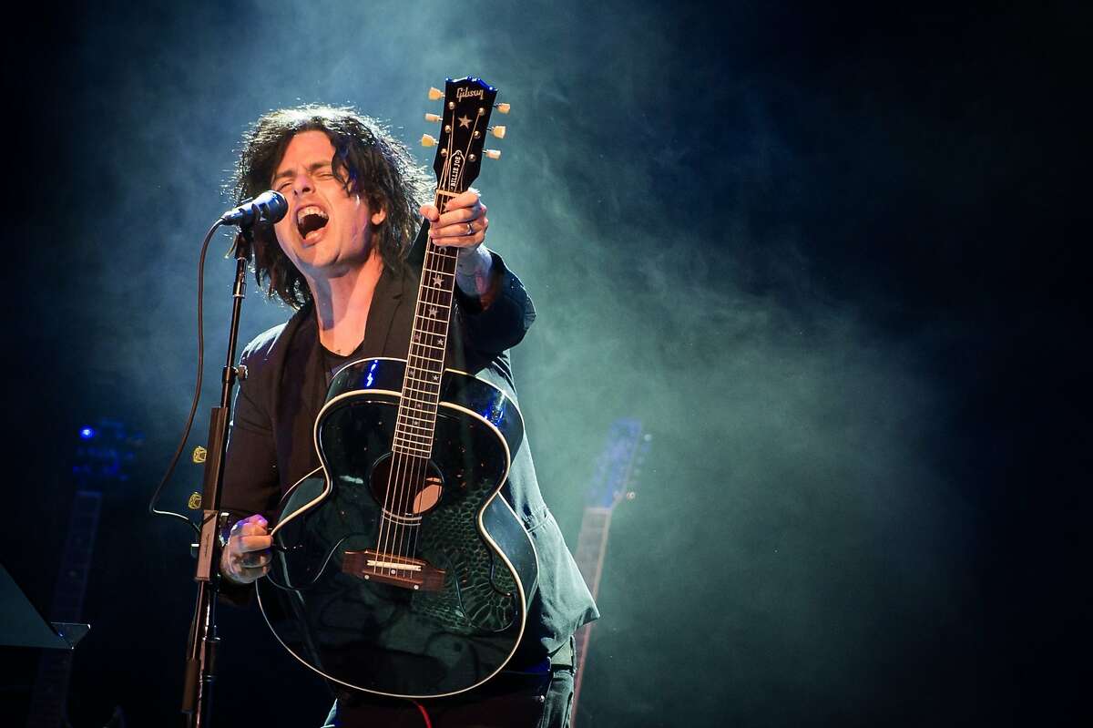 Billy Joe Armstrong of Green Day performed at the Acoustic 4 A Cure benefit concert at the Fillmore Theater on Thursday, May 15, 2014 in San Francisco, Calif.