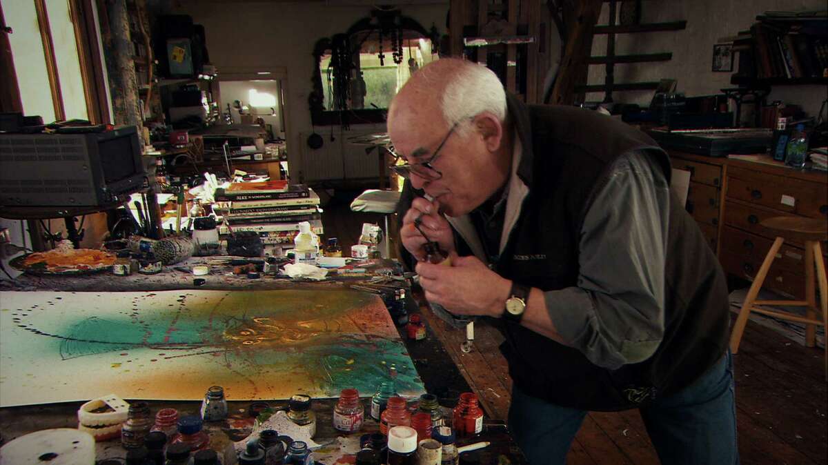 Photo 2 Ralph Steadman in For No Good Reason Photo by Charlie Paul, Courtesy of Sony Pictures Classics
