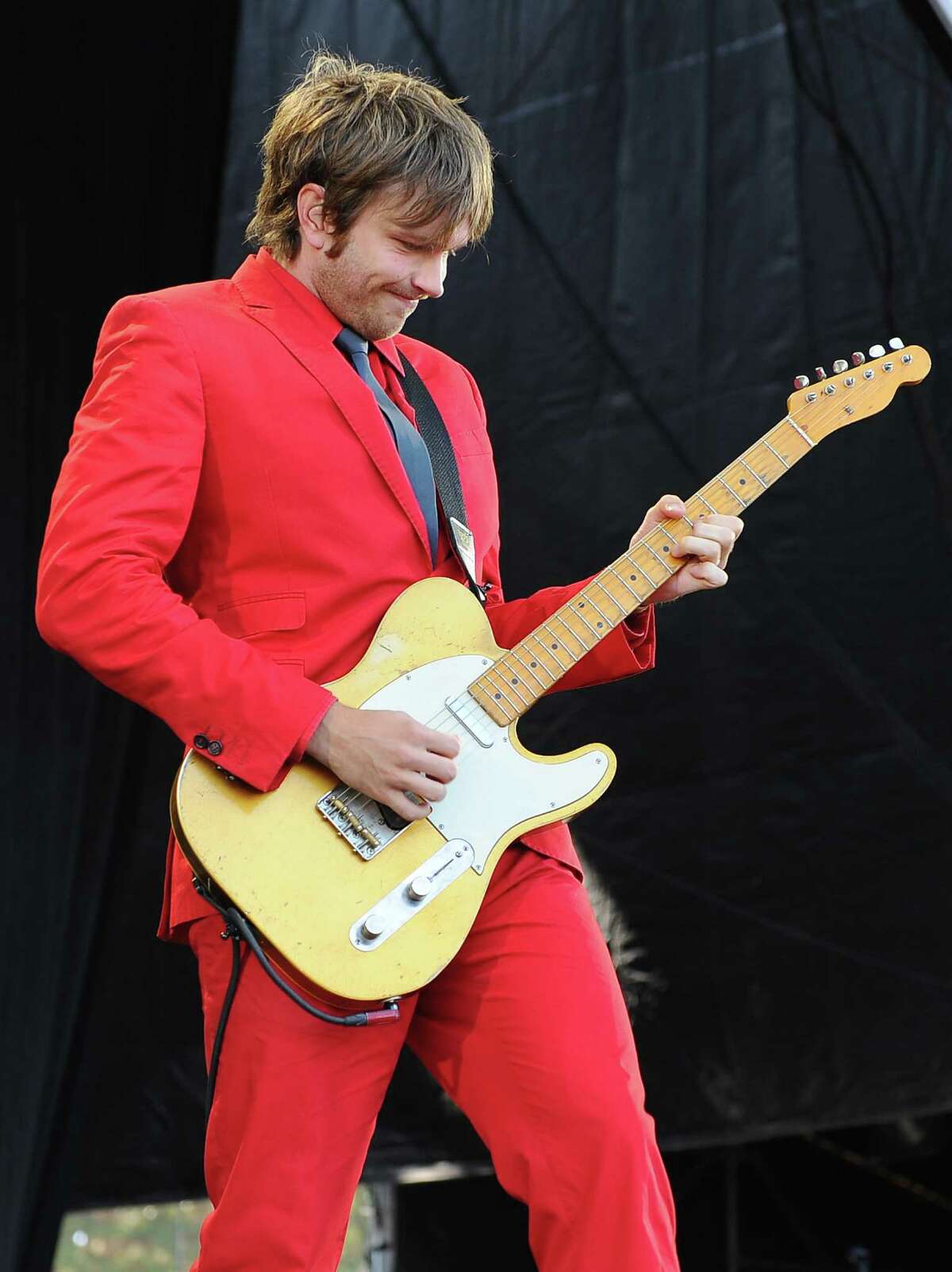SAN FRANCISCO, CA - AUGUST 13: Andy Ross of OK GO performs on Day 2 of Outside Lands Music Festival at Golden Gate Park on August 13, 2011 in San Francisco, California. (Photo by Steve Jennings/WireImage)