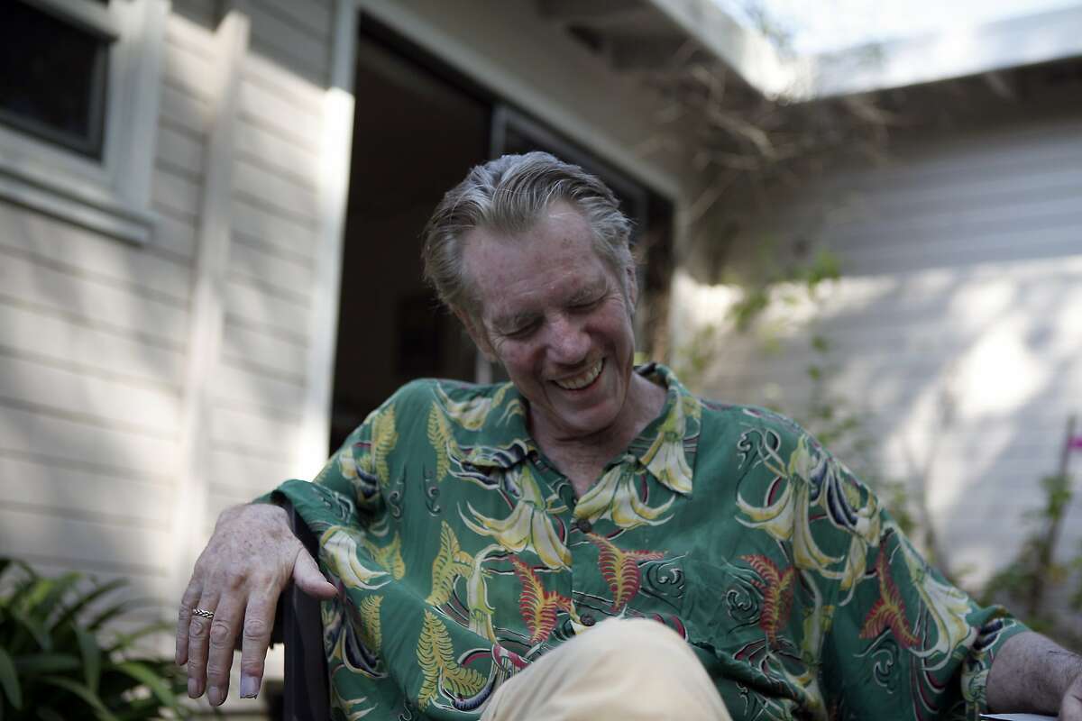Dan Hicks talks during an interview after he and his band rehearsed for an upcoming tribute to Fats Waller he's producing for the SFJAZZ Center, at guitarist Paul Robinson's house in San Rafael, CA, Tuesday May 13, 2014.