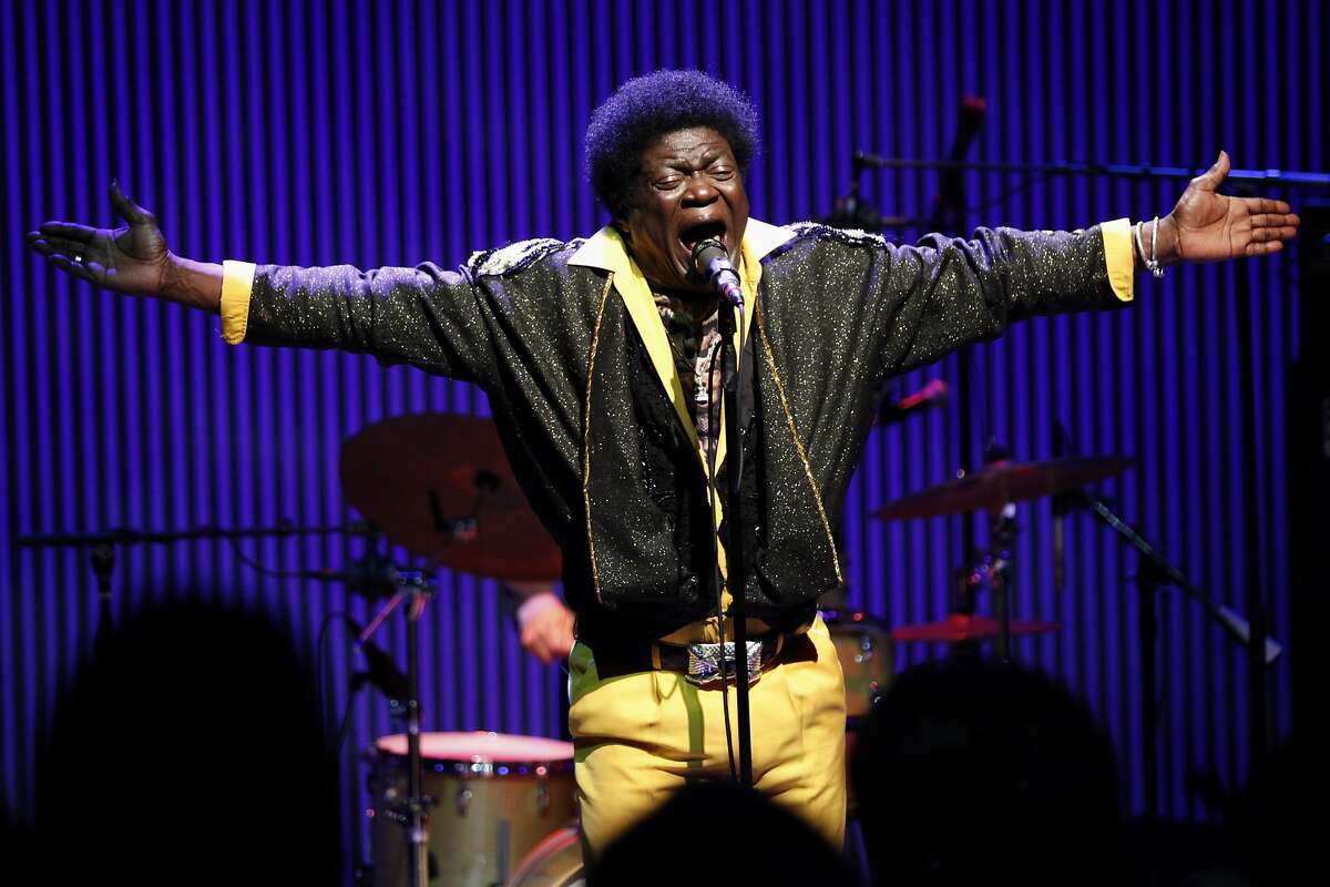 Charles Bradley performs during the SF Jazz Gala in San Francisco Calif. on Friday, May 16, 2014. Bradley, who once made a living impersonation James Brown, was recently discovered by Daptone and recorded his first album 'No Time for Dreaming' in 2011.