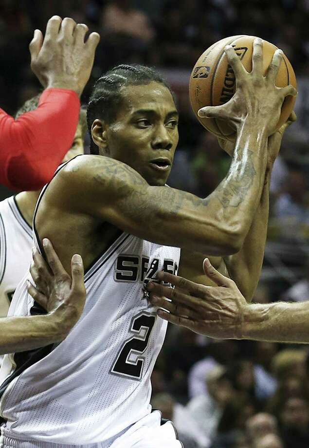 Spurs place Finals hopes in Leonard's huge hands - San Antonio Express-News