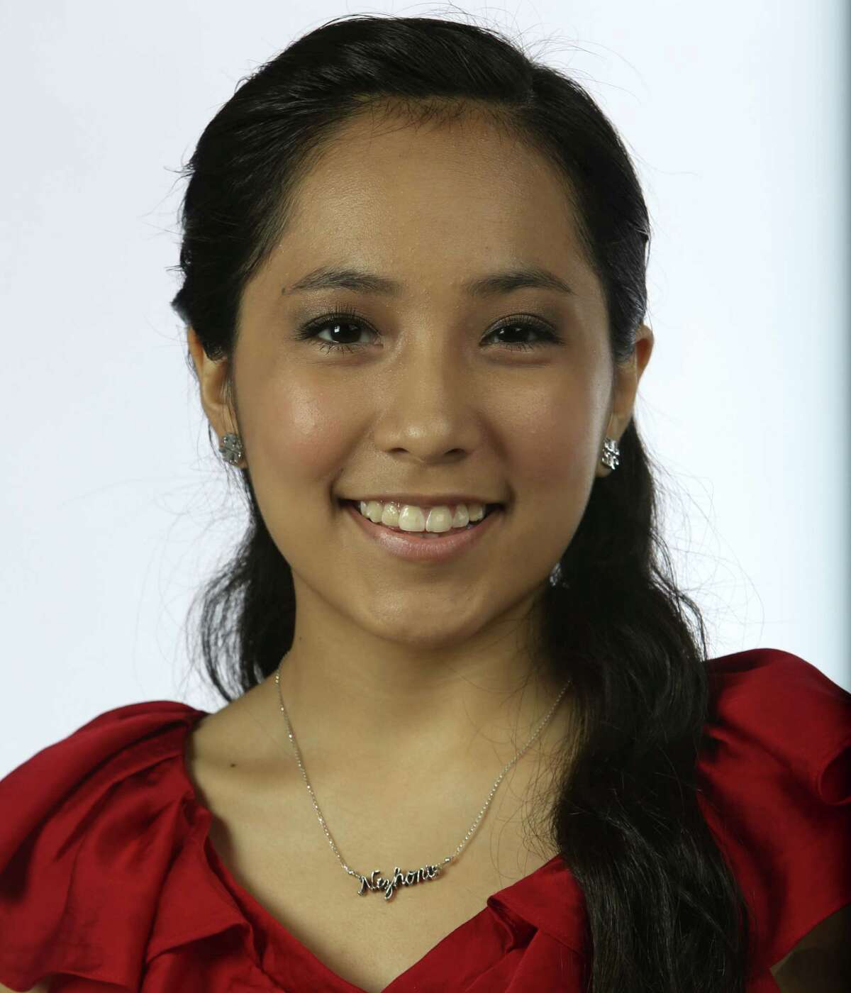Nizhoni Begay, 16  School: Incarnate Word High School Honors: The young singer was selected as one of 20 artists in the state by the Texas Commission on the Arts to join its Young Masters Program this year. In 2013, she was part of the National Hispanic Institute’s Great Debate program and was awarded All-State Orator honors. About her: The Tucson, Arizona, native has been performing mariachi music since she was 7 years old. “I love mariachi so much,” she says. “It’s so powerful. It creates such an emotional connection.” She’s a member of the Mariachi Corazón de San Antonio, an all-star high school mariachi group that represents the city of San Antonio, and she’s mentored younger mariachi students. Her mariachi skills earned her first-place honors in the high school vocal competition in the prestigious Mariachi Vargas Extravaganza in 2012.