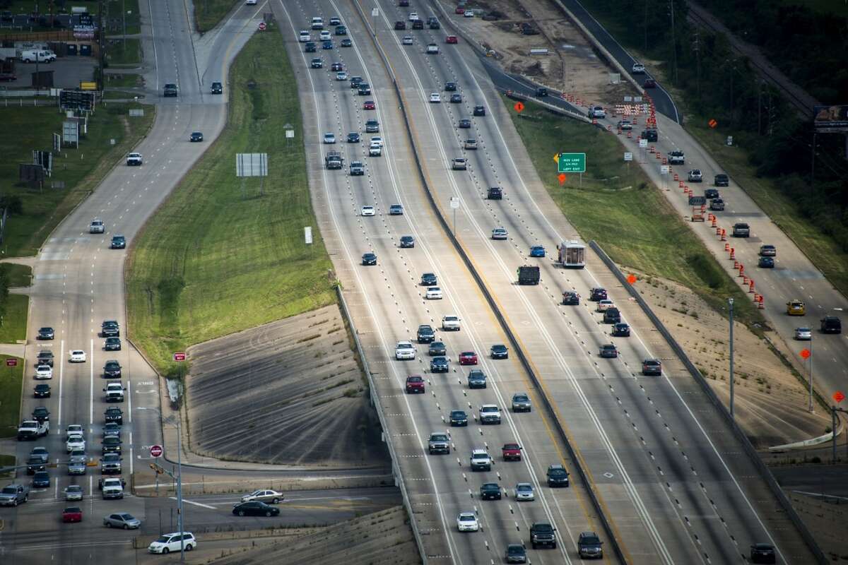 Traffic on US 290 near Cypress North Houston on Thursday, May 23, 2013, in Houston. ( Smiley N. Pool / Houston Chronicle )