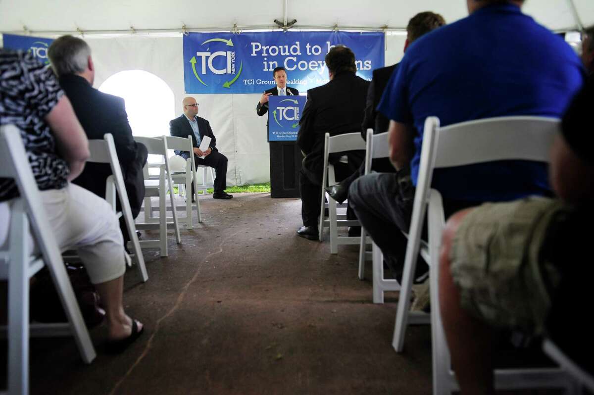 Coeymans officials formally TCI plant
