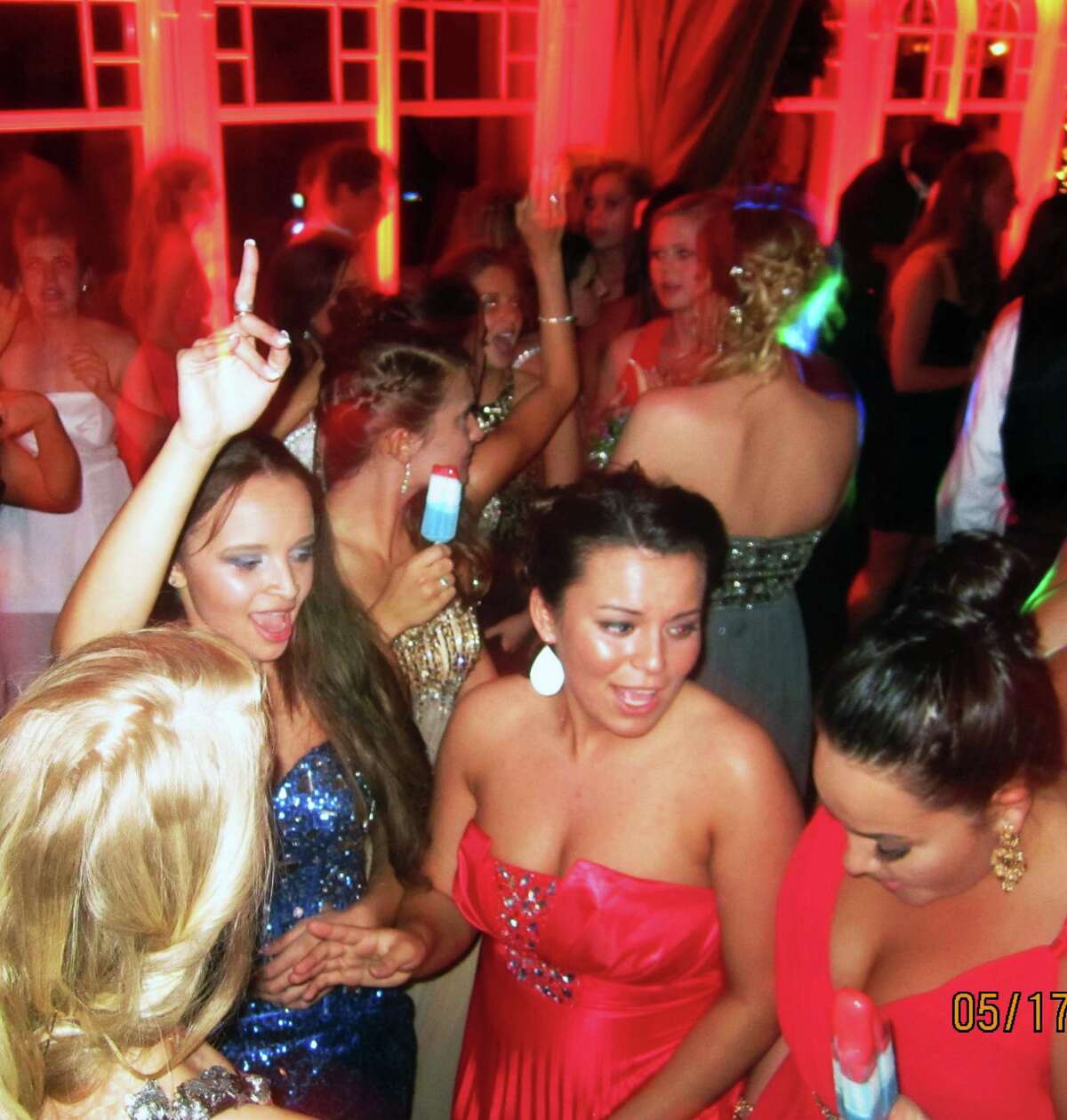 The dance floor was nearly non-stop full to the max during The dance floor was a busy place during "Casino Royale," New Milford High School's Senior Prom at the Waterview in Monroe, May 17, 2014.