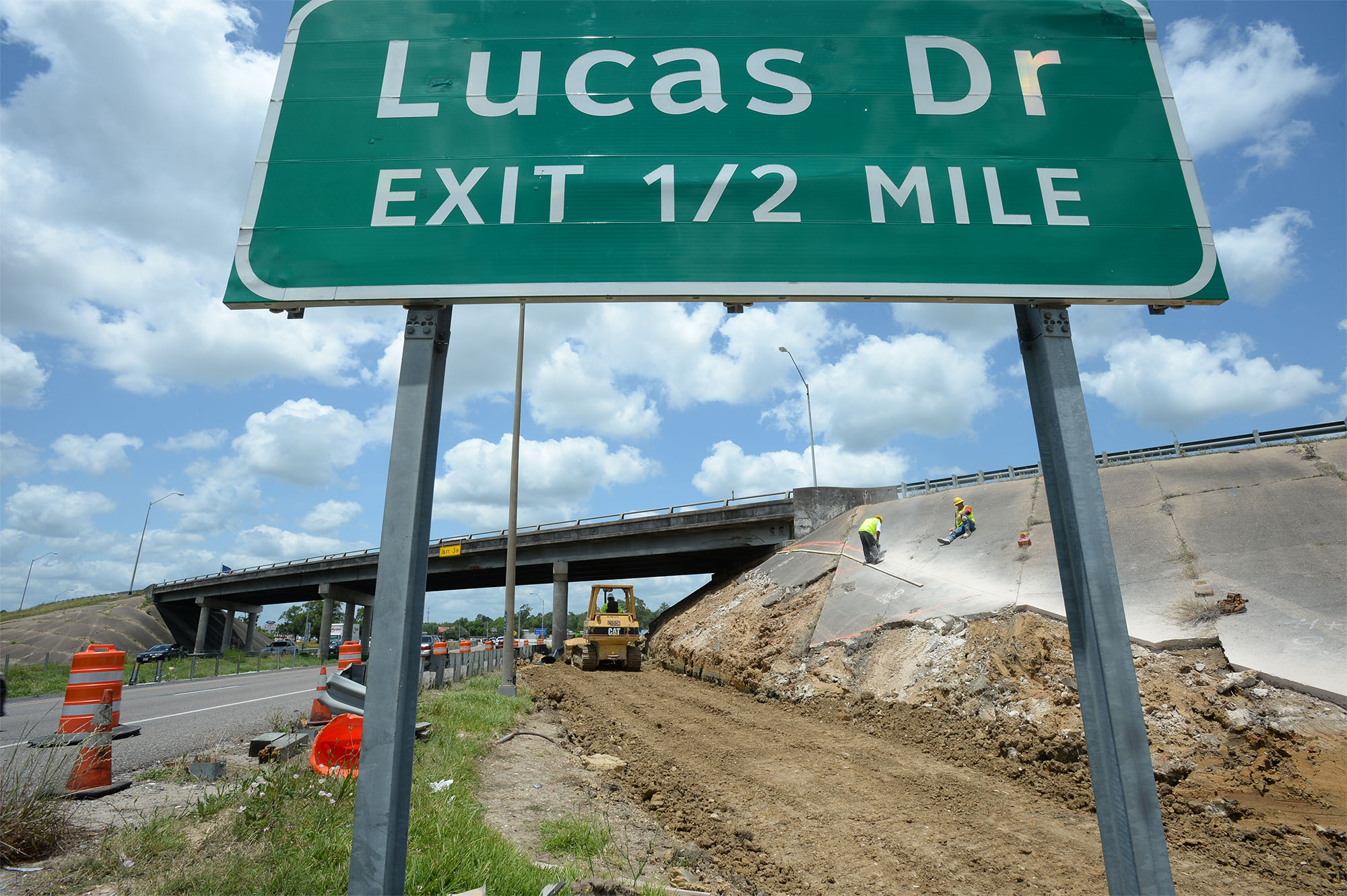 New lanes emerge under 11th Street overpass