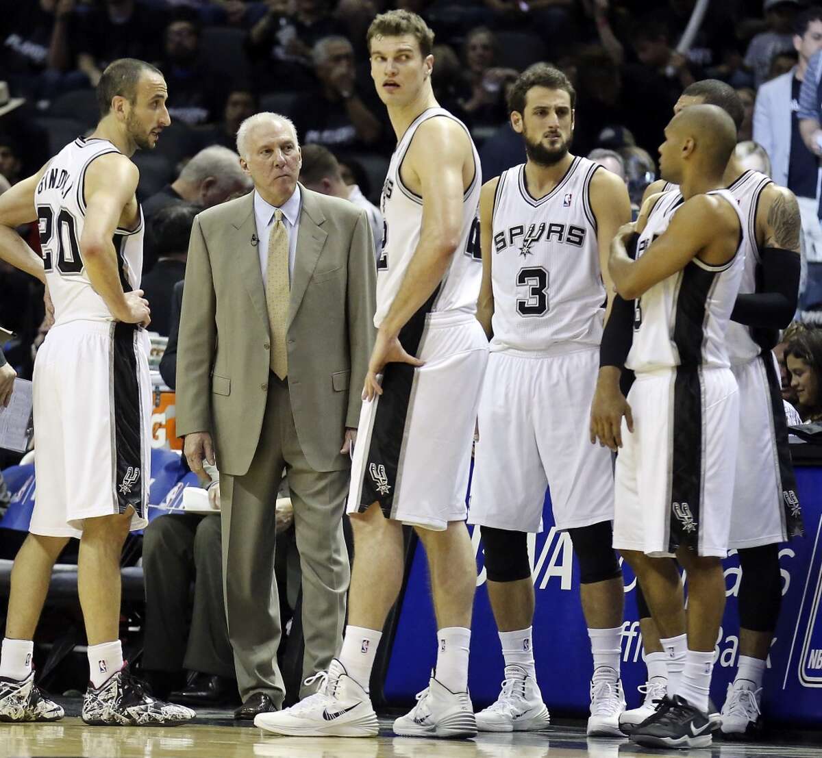 Spurs Coach Gregg Popovich Over The Years