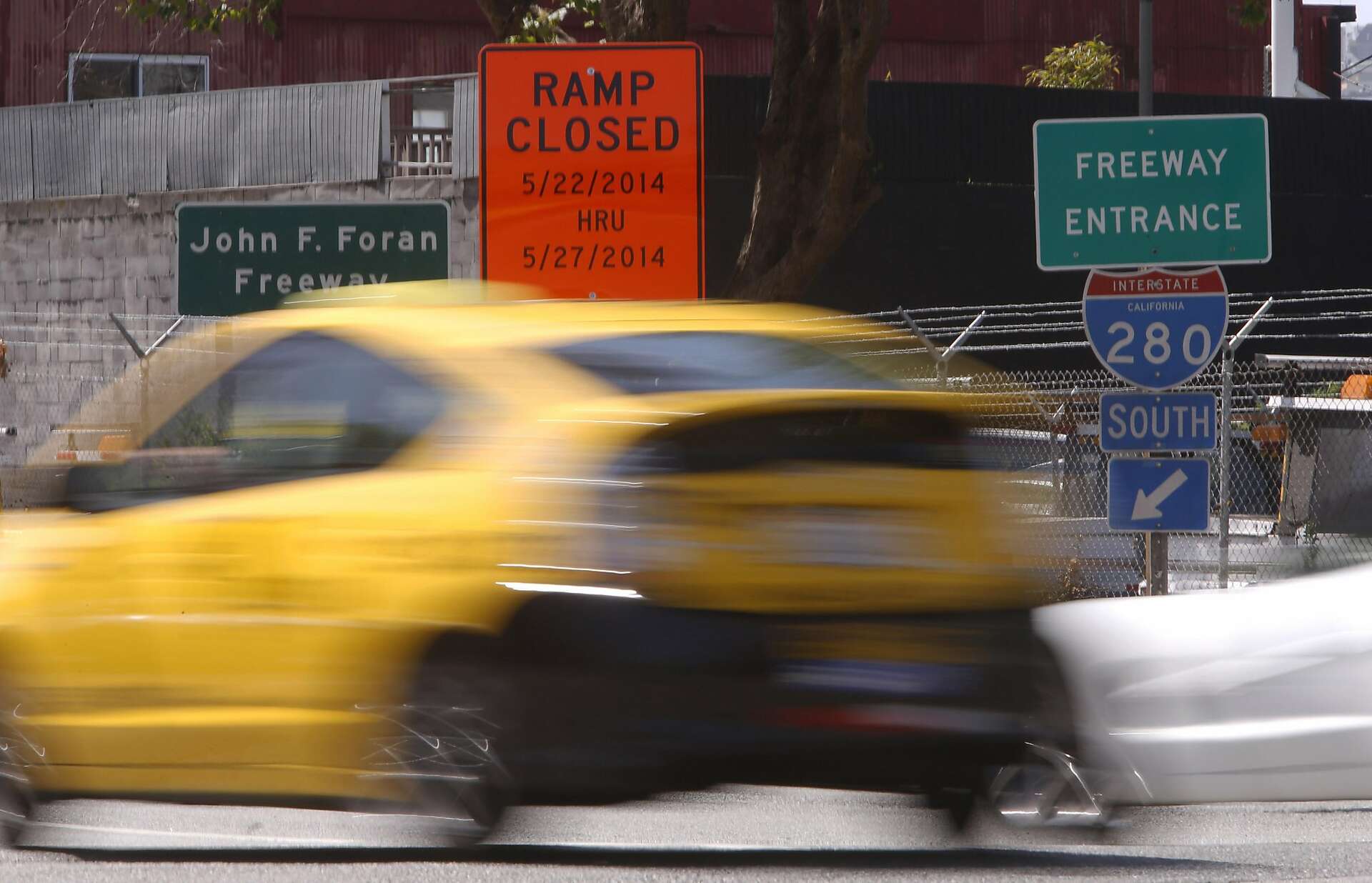 Drivers beware: Northbound I-280 closed in S.F.