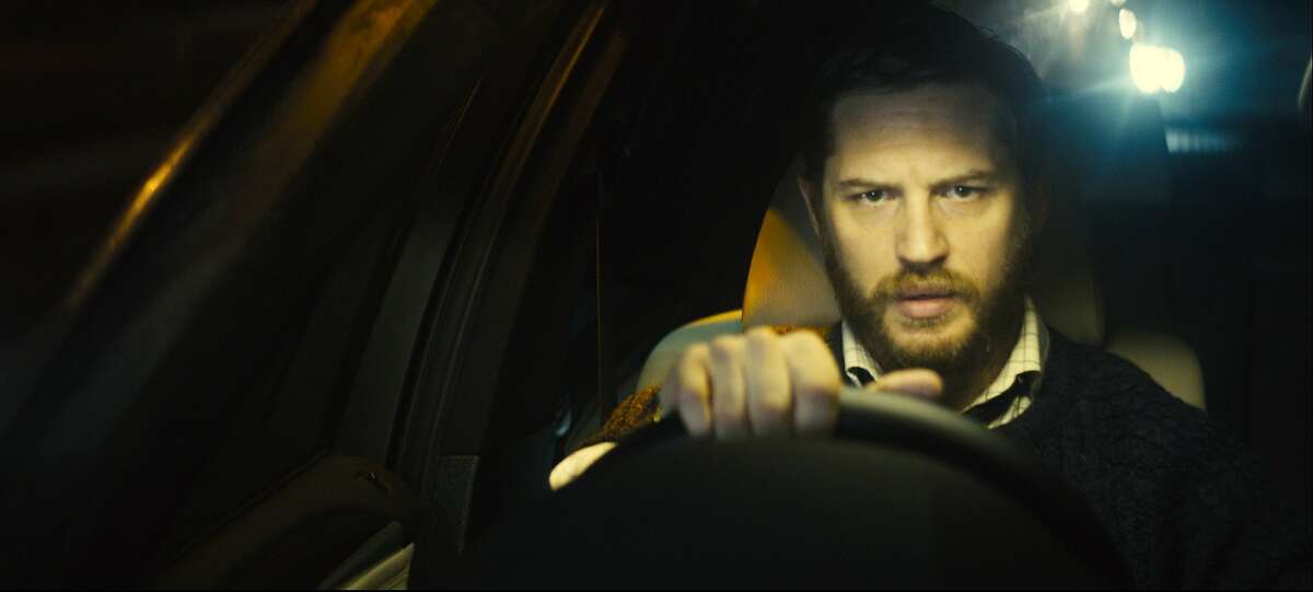 "Locke" (2013) Tom Hardy portrays Ivan Locke, the only character seen on screen, as he drives to see his lover as she gives birth to their child. (AP Photo/A24 Films)