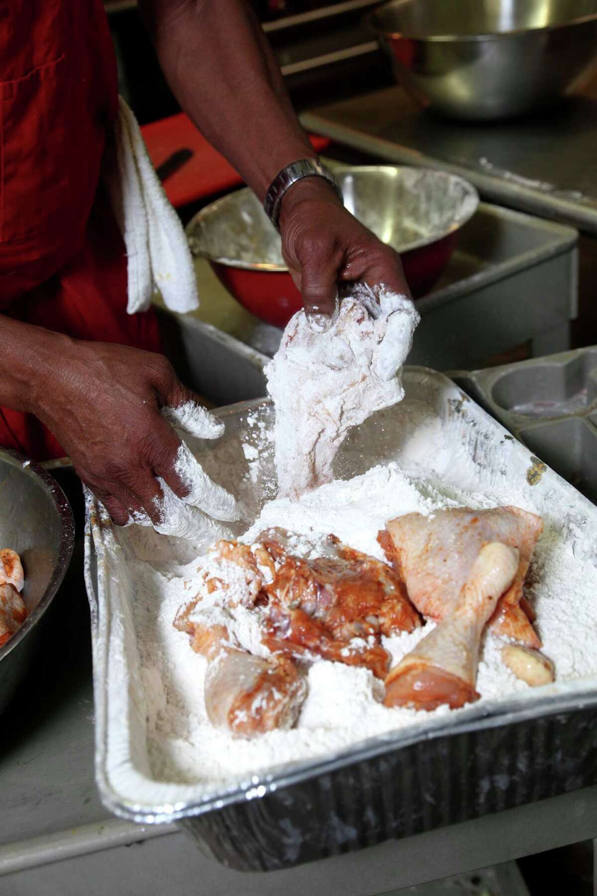 Fried chicken from Mr. & Mrs. G's Home Cooking