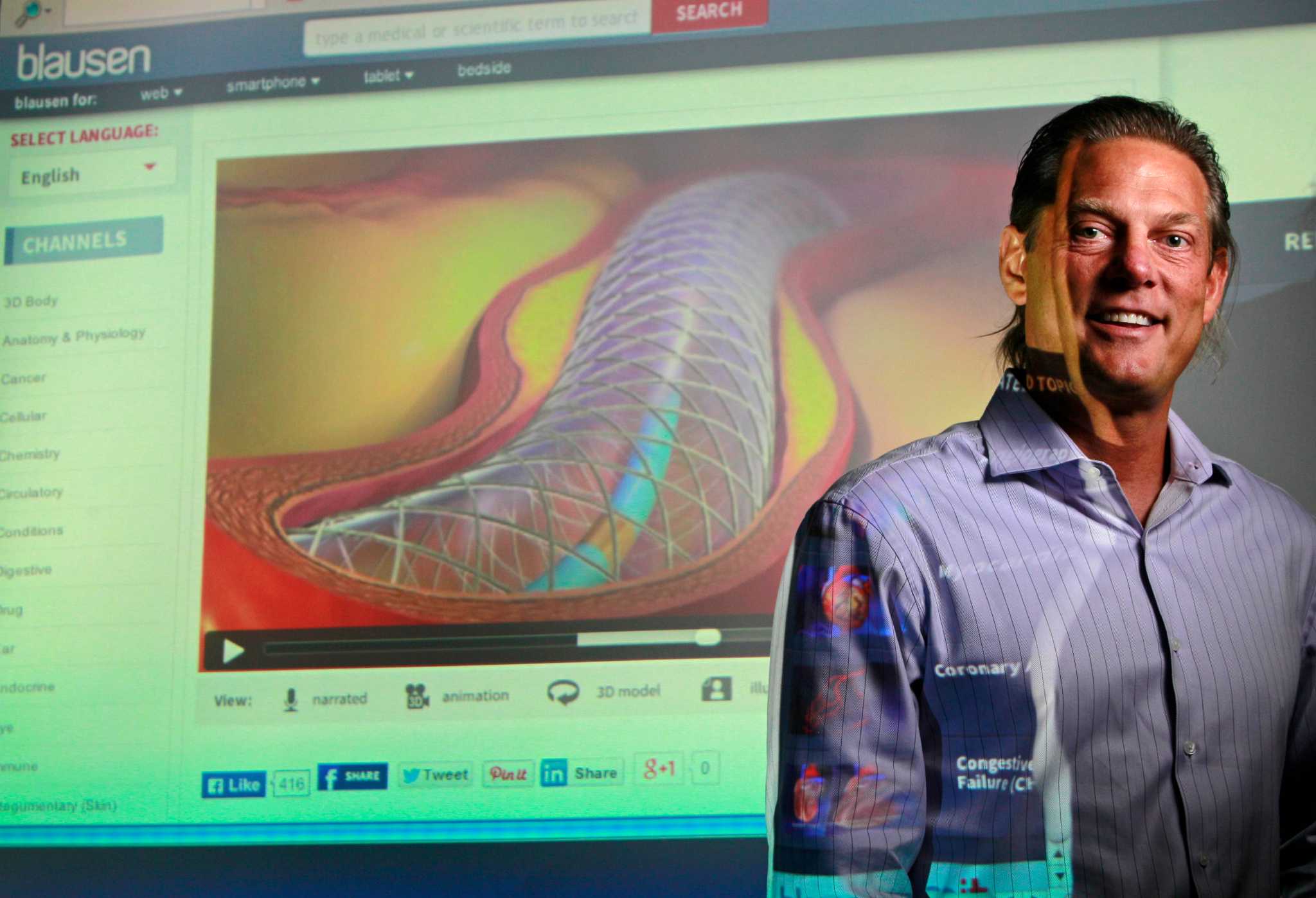 Video clicks push medical animator's Web popularity Video clicks push medical animator's Web popularity