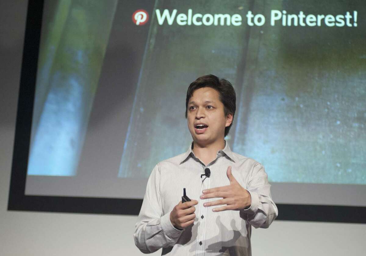 Pinterest CEO Ben Silbermann addresses a Pinterest media event at the company's corporate headquarters in San Francisco, California on April 24, 2014. Pinterest launched a tool to help people quickly sift through the roughly 30 billion 'Pins' on the service's online bulletin boards to find what they like. AFP PHOTO / JOSH EDELSONJosh Edelson/AFP/Getty Images