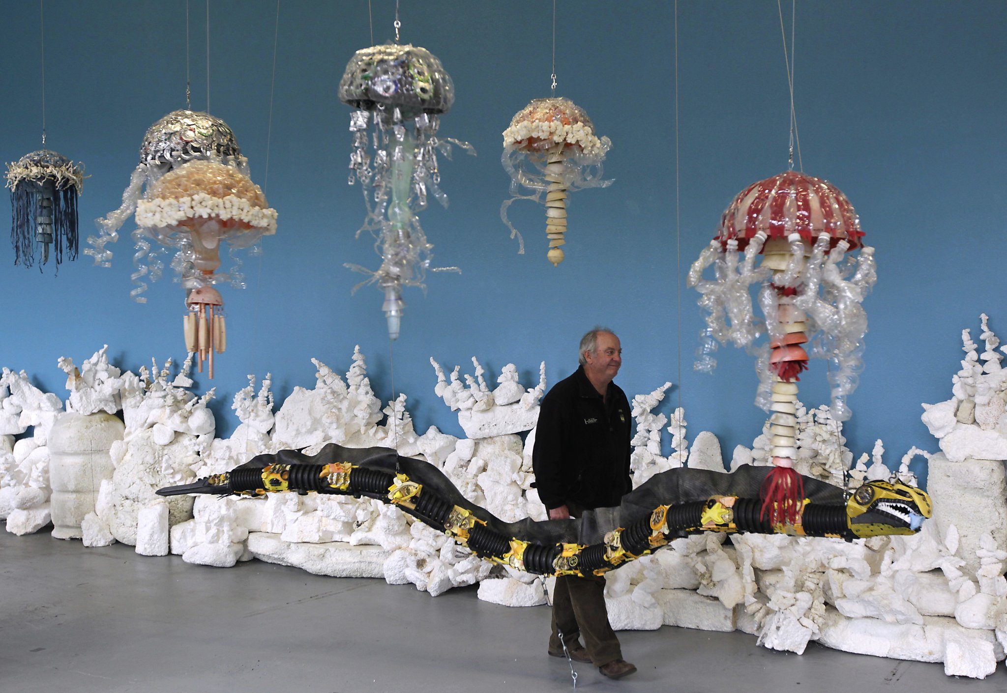 Plastic Trash From The Ocean Is Art At S.F. Zoo - SFGate