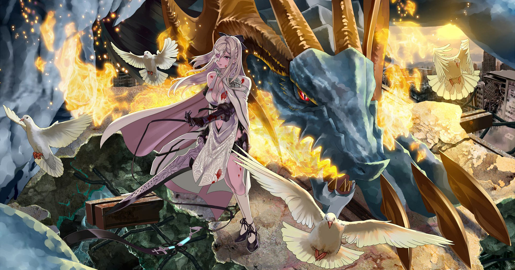 2000px x 1049px - Drakengard 3': A weird game wrapped in a bloody erotic adventure