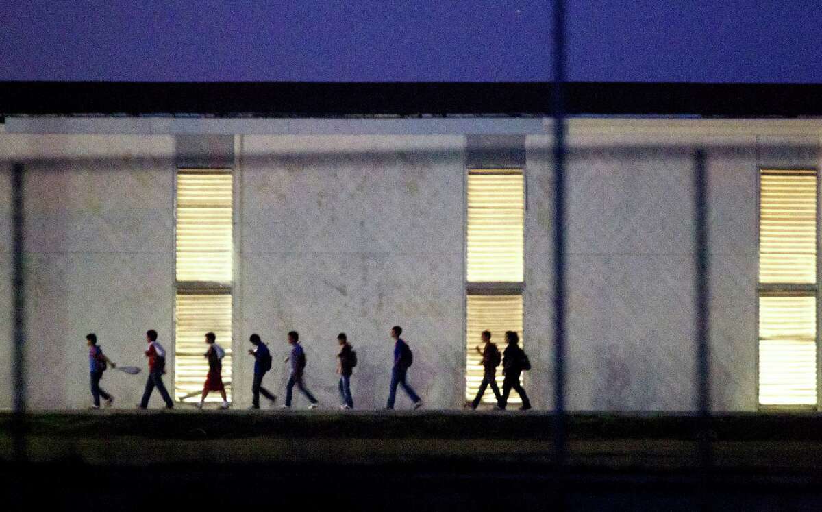 Immigrant children who come into the U.S. alone are housed in shelters like this one in Harlingen, which is licensed to hold up to 295. Some 60,000 children and teens are expected to be caught in the U.S. illegally without a parent or guardian this year.