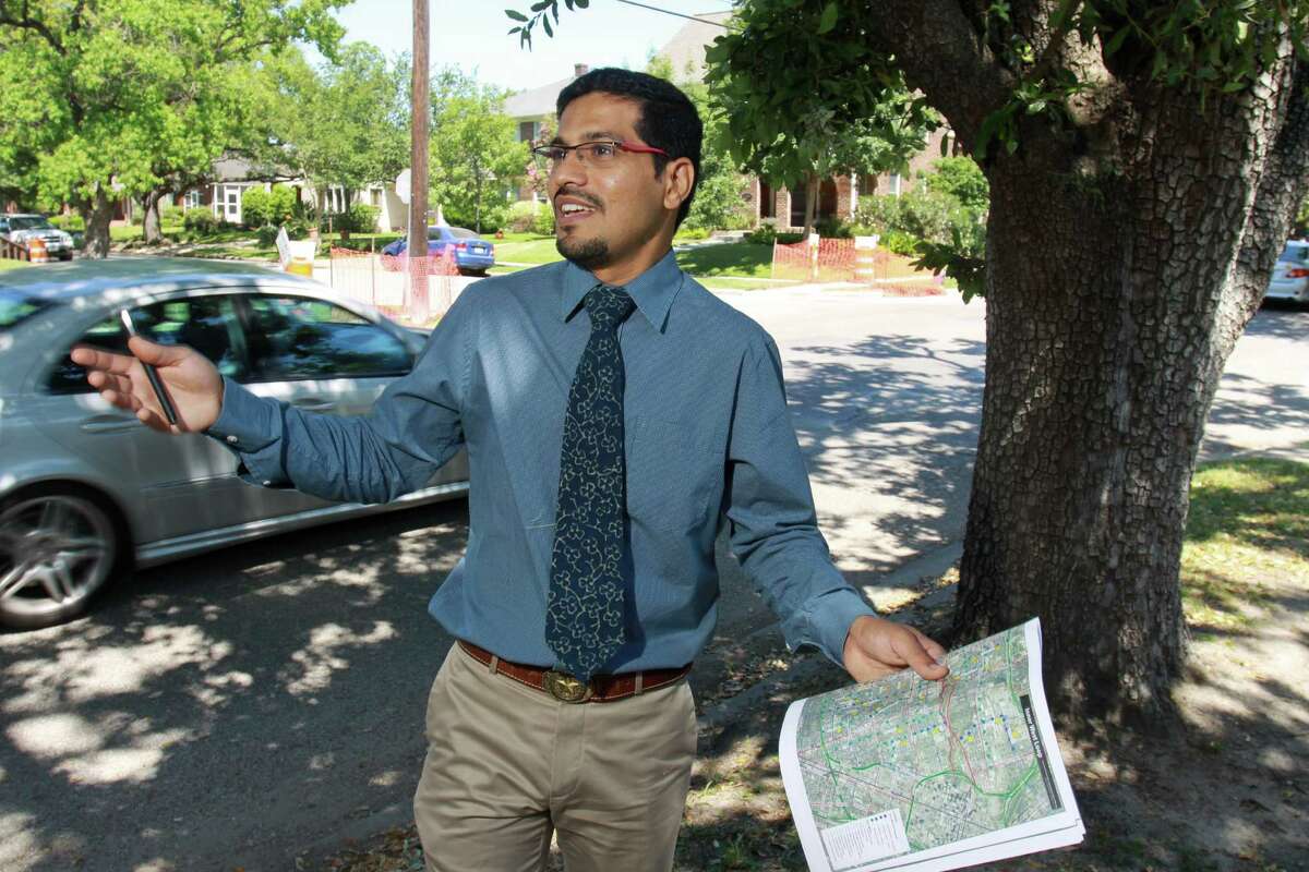 Amar Mohite, city transportation planning coordinator, says Dunlavy "is not effectively working as a four-lane roadway."