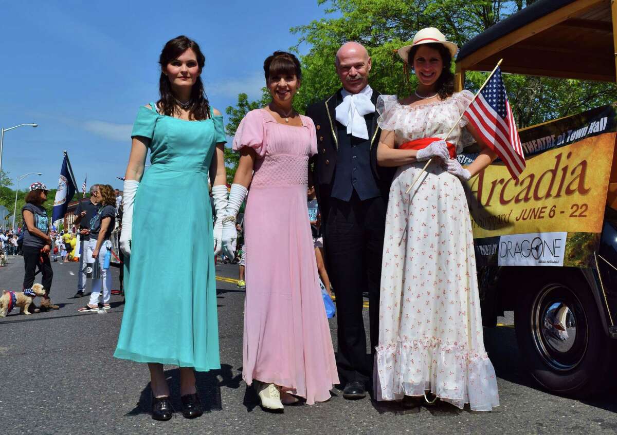 Gala fashion Westport Memorial Day Parade