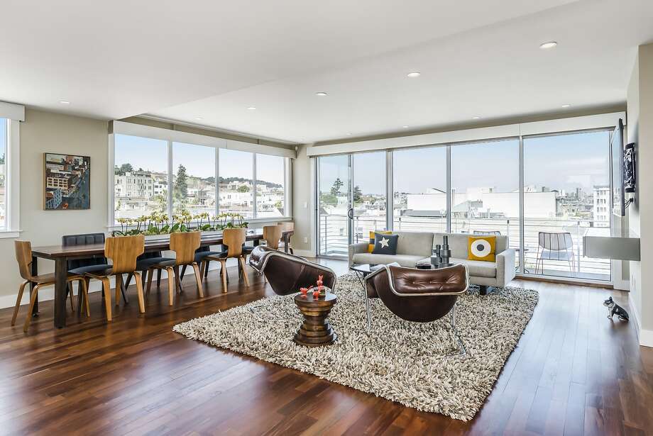 Picture of SF penthouse includes reclaimed materials, stellar views - SFGate