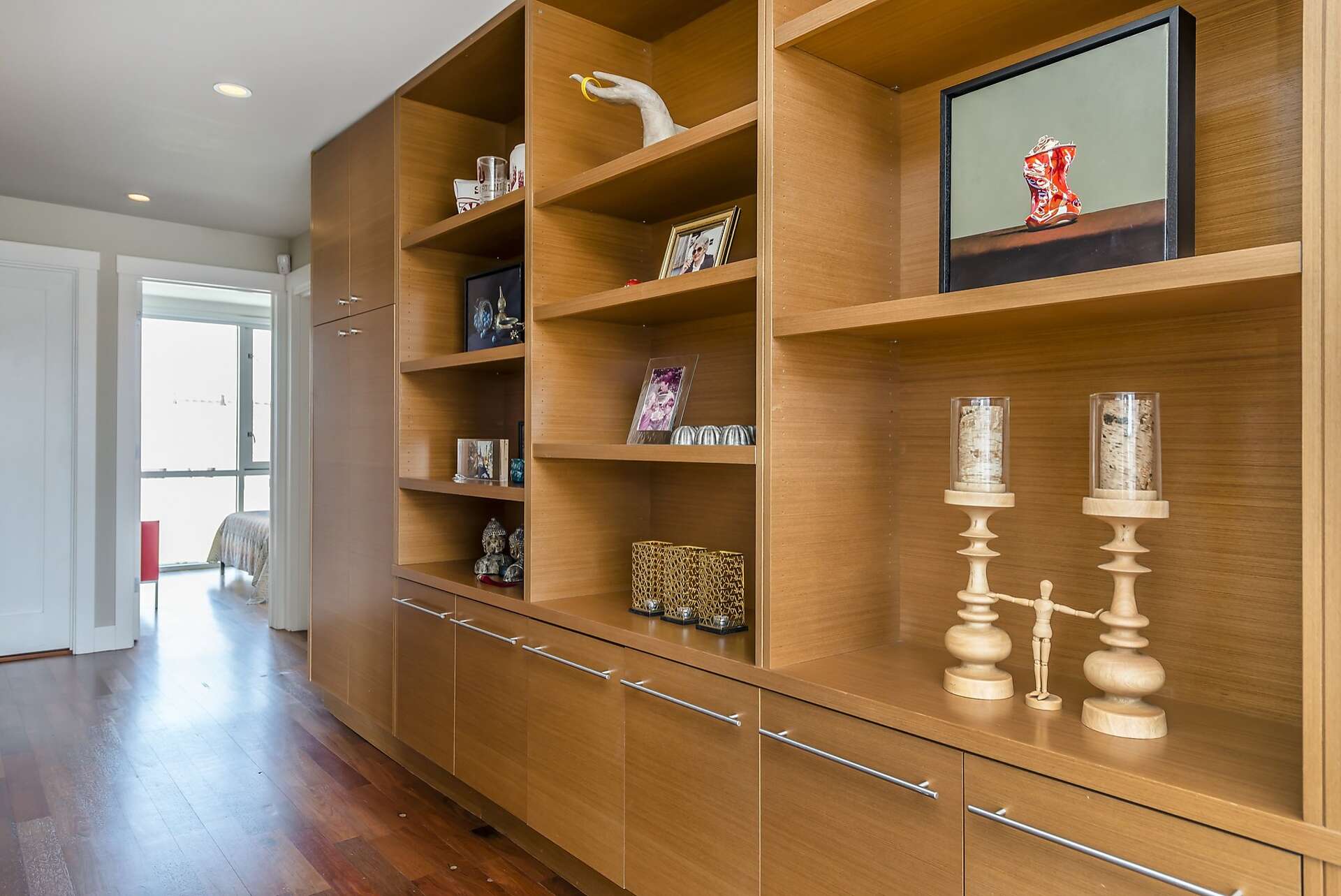 Image showcasing SF penthouse includes reclaimed materials, stellar views