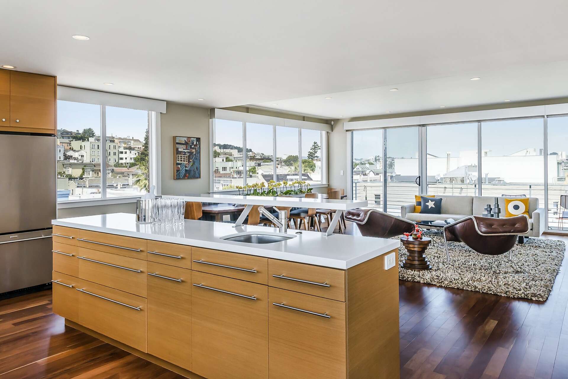 Illustration of Stellar Daytime Penthouse Views