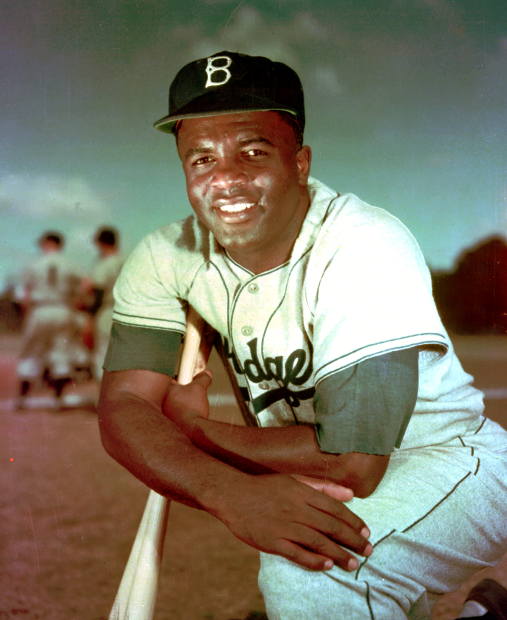 Jackie Robinson Brooklyn Dodgers clobbered Beaumont Exporters in 1949