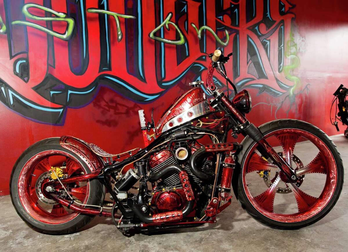 Motorcycle customizer rides high