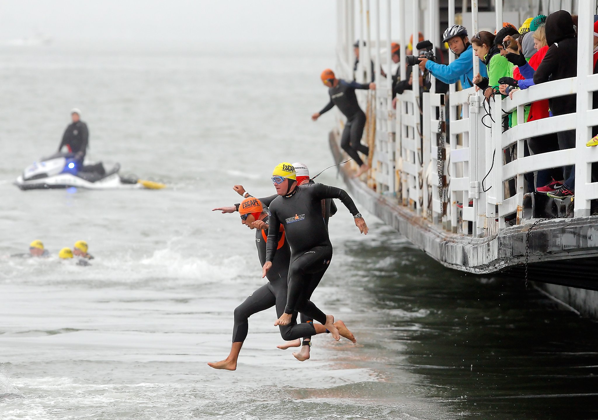 Escape from Alcatraz triathlon 2014 SFGate