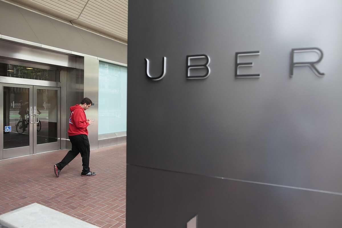 Uber's new office is located on Market St. in San Francisco, Calif. on Friday, May 30, 2014. This is Uber's seventh move.
