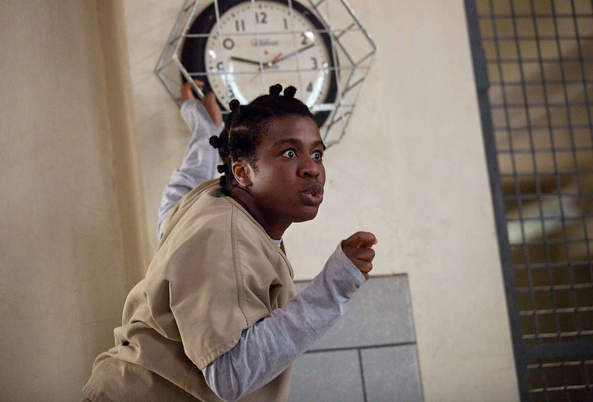 Uzo Aduba in a scene from Netflix?•s ?’Orange is the New Black?“ Season 2.