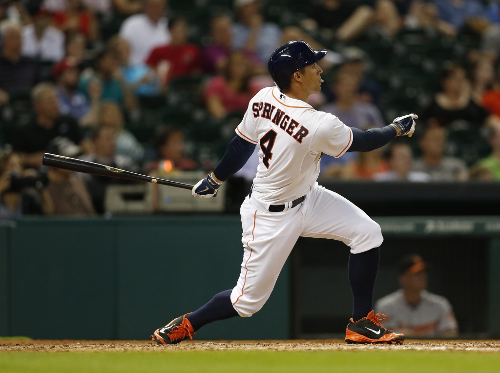 Astros slugger George Springer joins Carlos Correa as an H-E-B