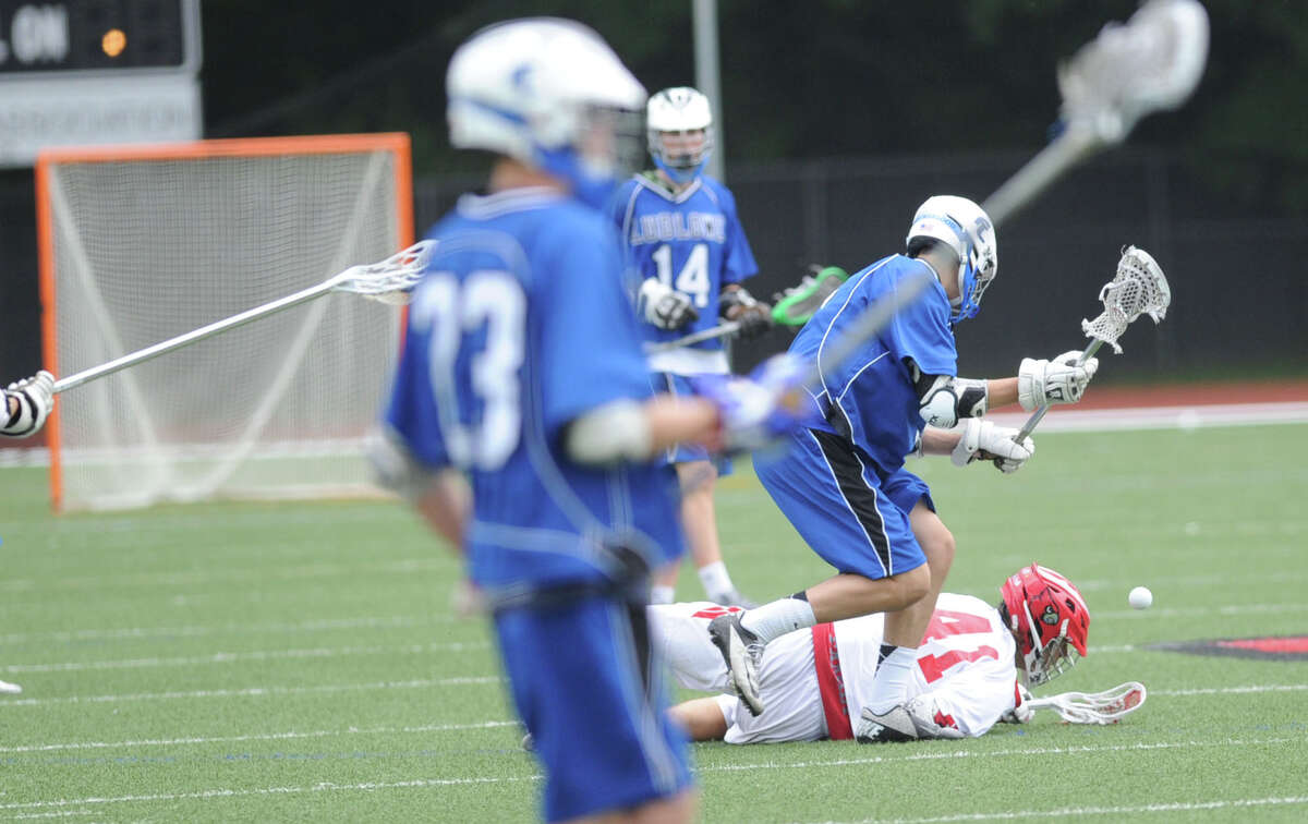 Greenwich boys lacrosse team downs Ludlowe in 1st round of Class L tourney