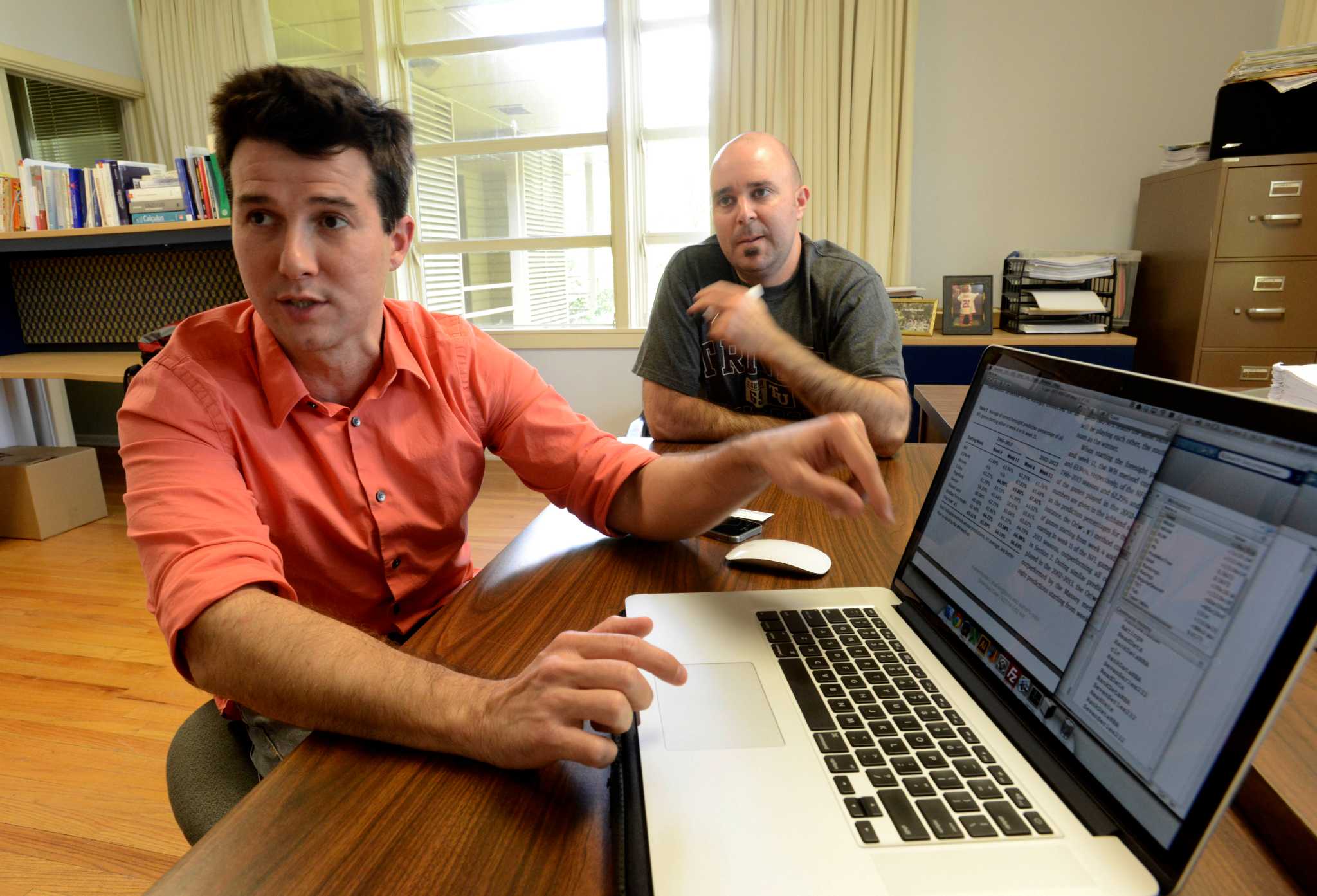 Trinity mathematicians predict NBA Finals winner