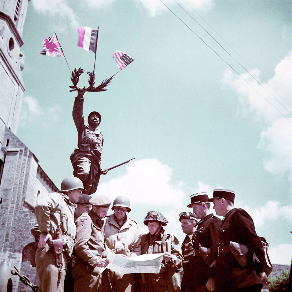 D-Day: The Invasion Of Normandy In Color Photographs