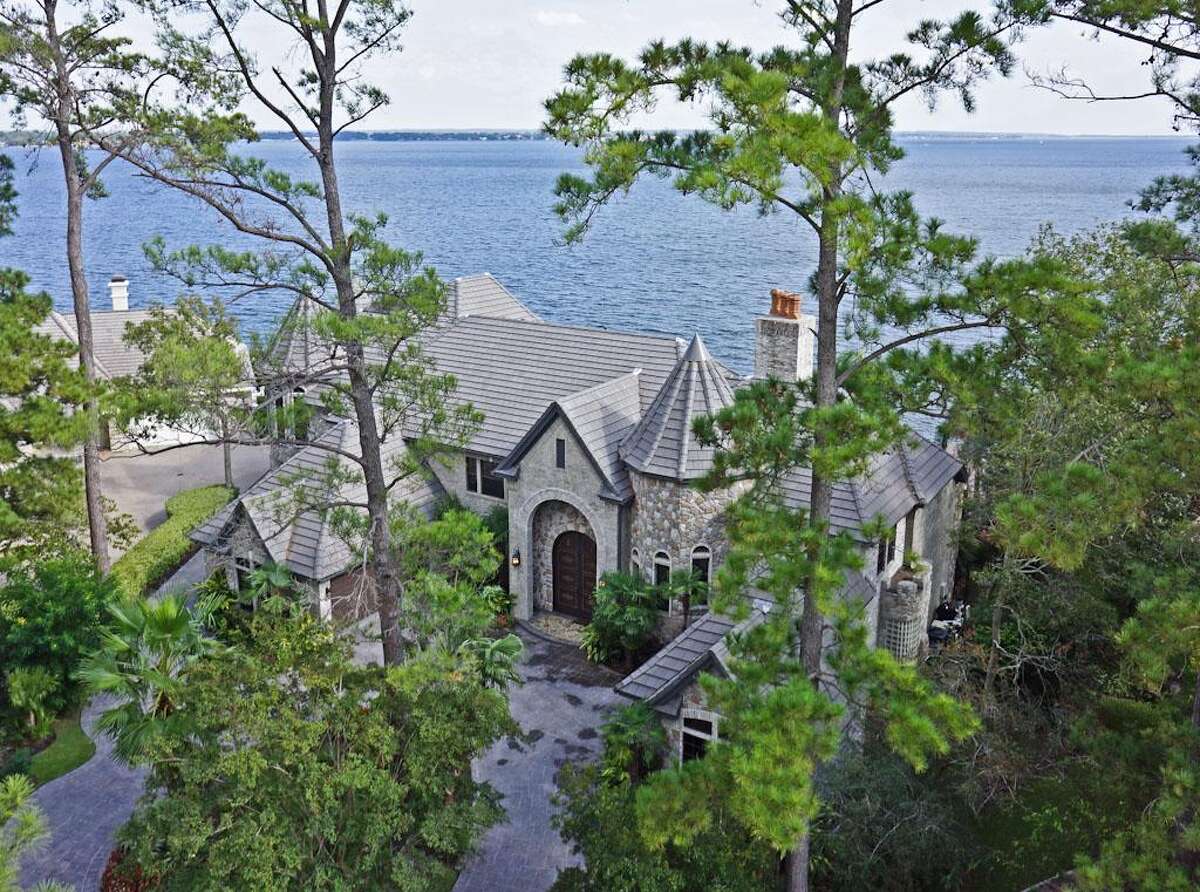 Lake Conroe castle for sale