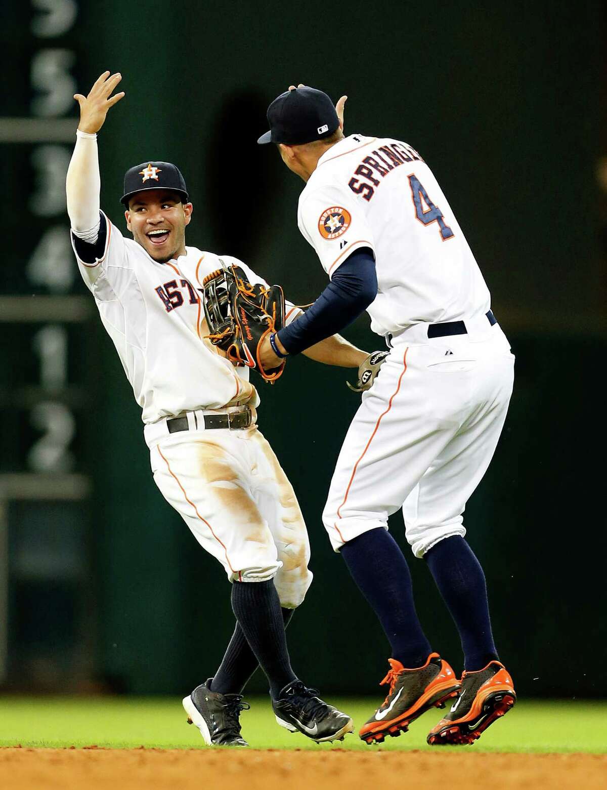 Houston Astros - History. Jose Altuve's 175th home run passes George  Springer for 5th all time in franchise history. #LevelUp