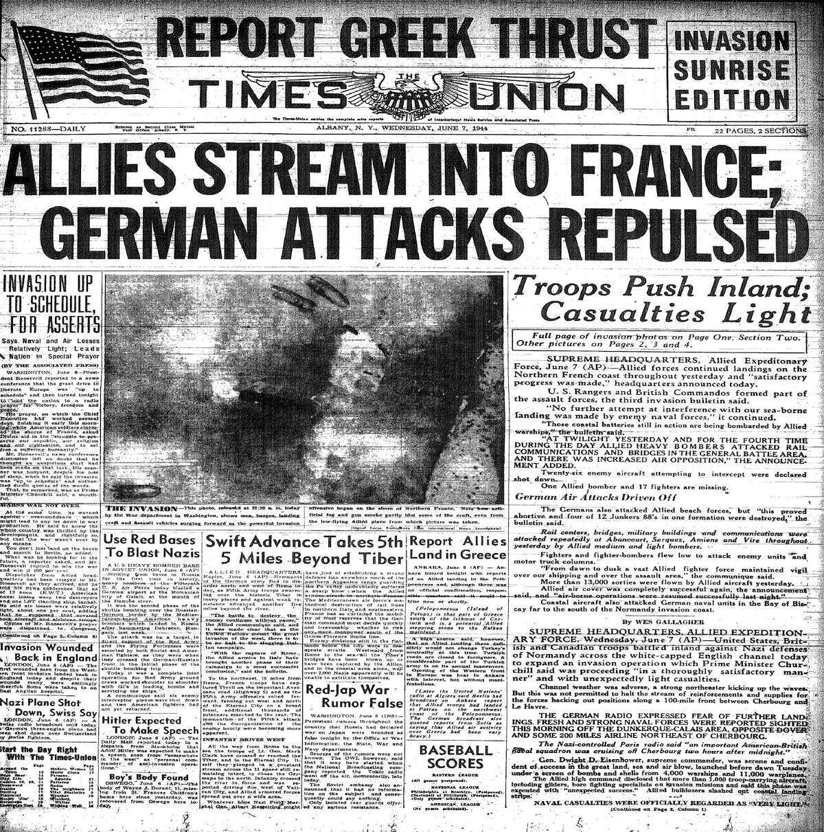 Capital Region marks DDay anniversary