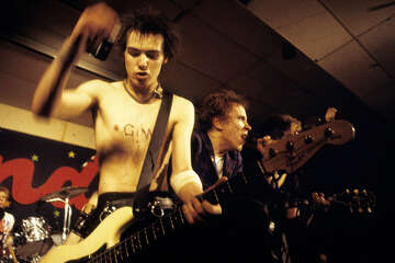 The Sex Pistols in San Antonio in 1978